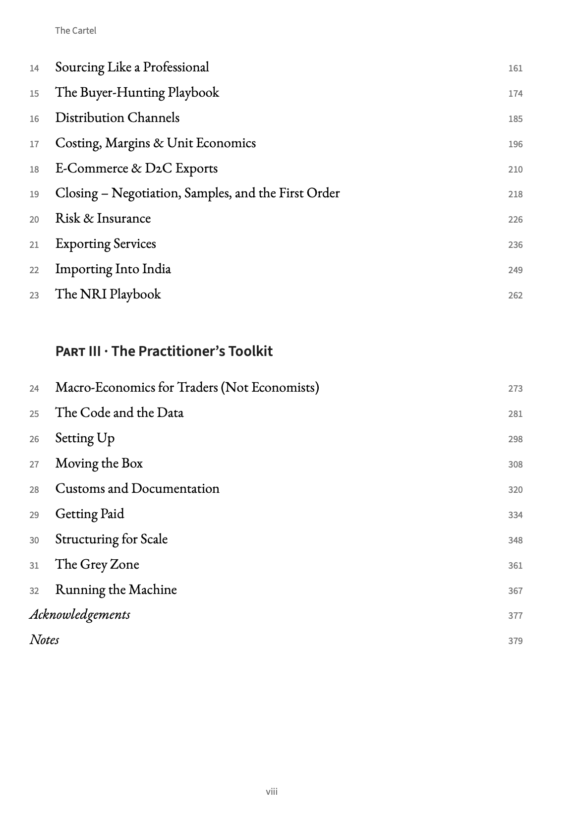 The Cartel: The Playbook To Build an International Business