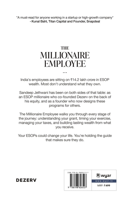 The Millionaire Employee: An Insider's Guide to Creating ESOP Wealth